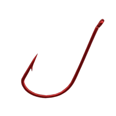 Крючки metsui TOKYO SODE цвет red размер №8 в уп. 12шт.. Фото №2