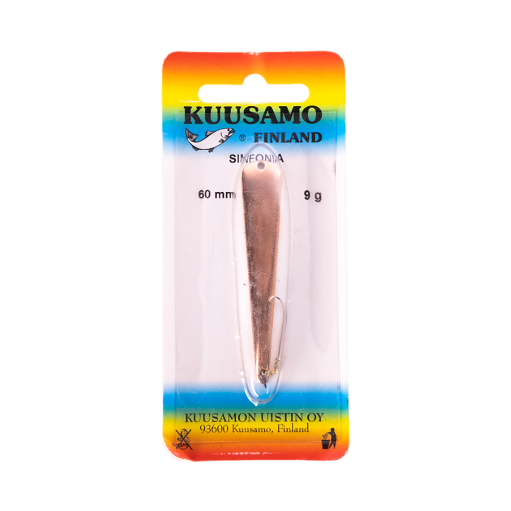 Блесна Kuusamo Simfonia 60мм, 9гр, цвет (С-S). Фото №1