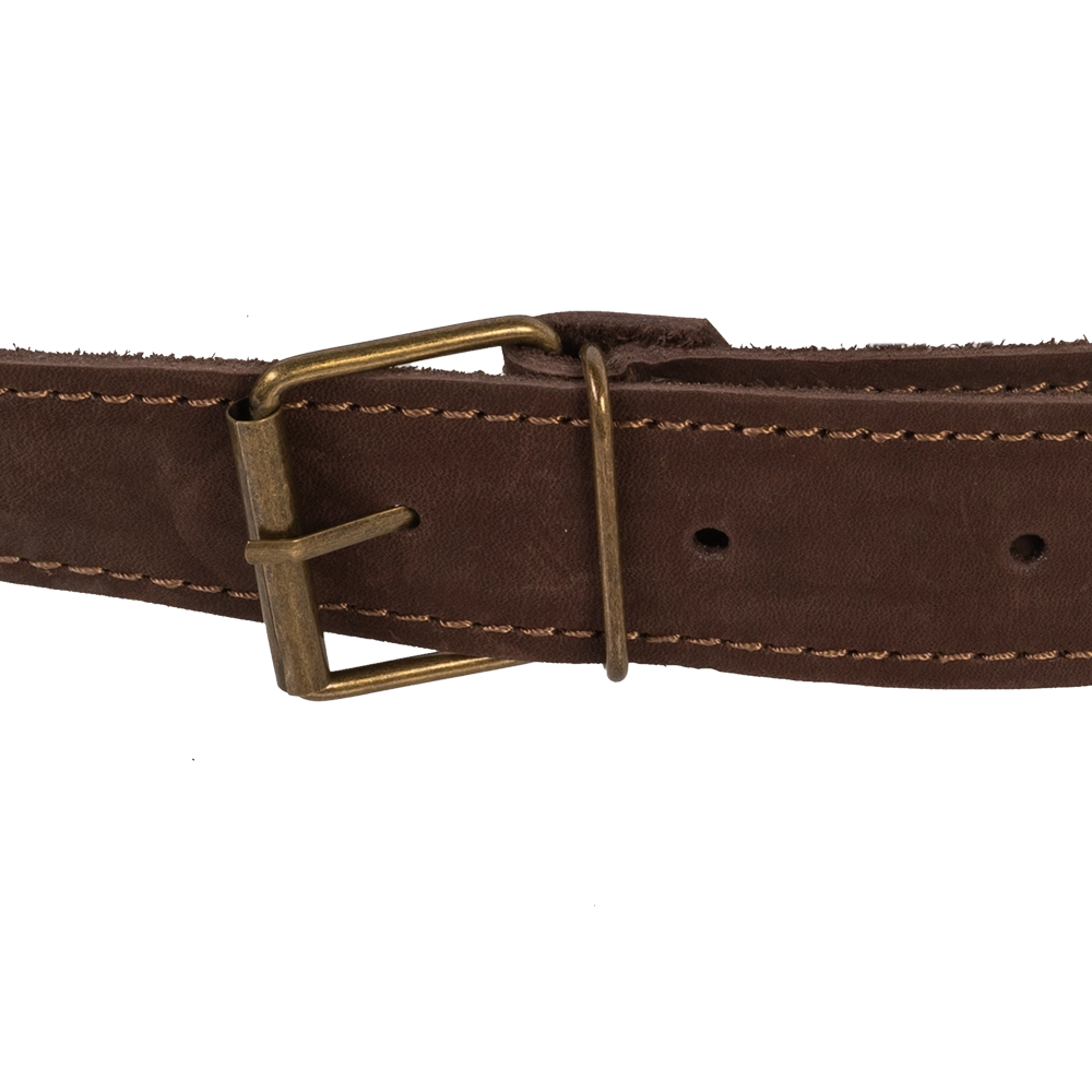 Патронташ №46 на 24 патрона (12 калибр) закрытый, 4 клапана, кожа/ткань (ИП Шунина). Фото №4