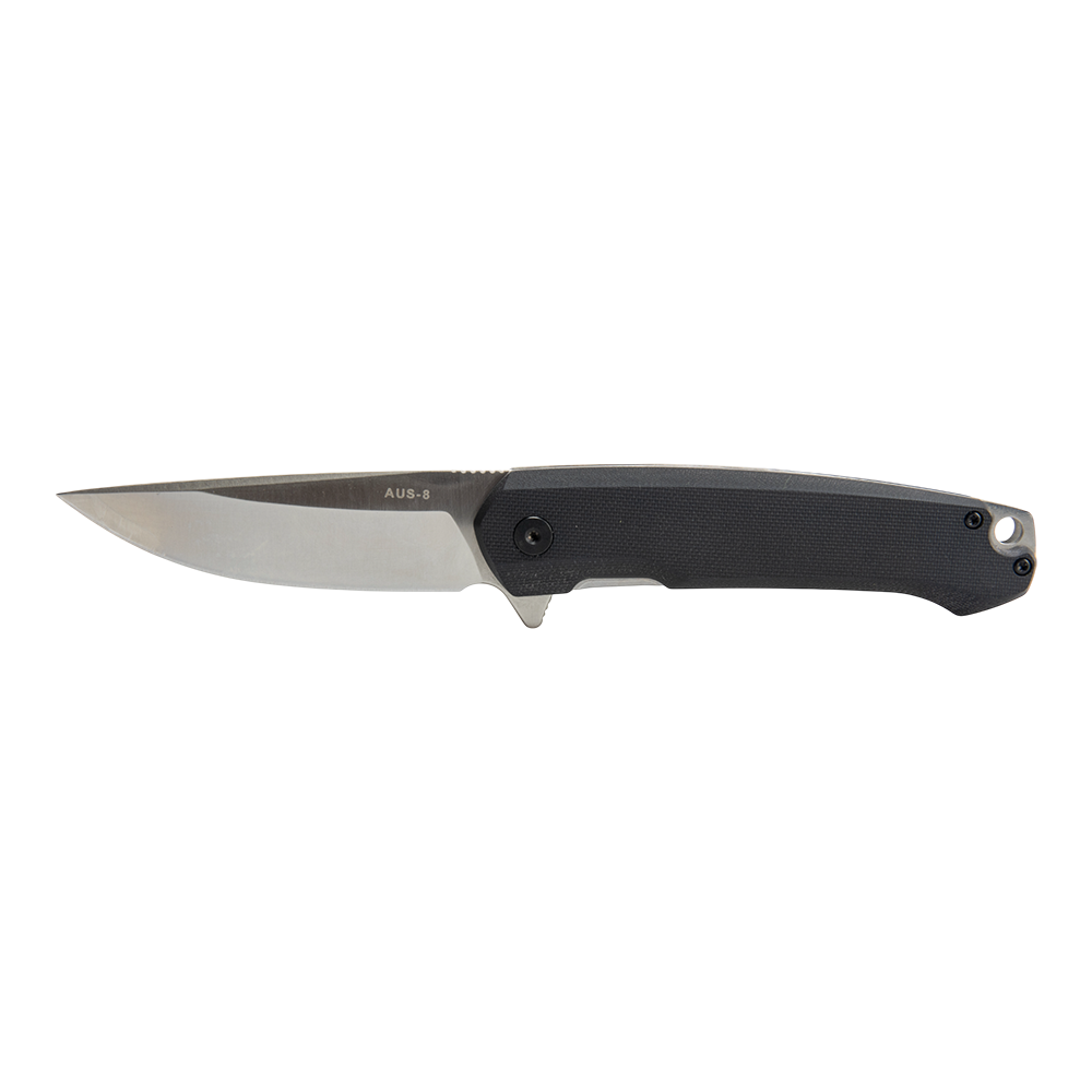 Нож складной Kranch B-234, клинок AUS8, рукоять G10 black. Фото №1