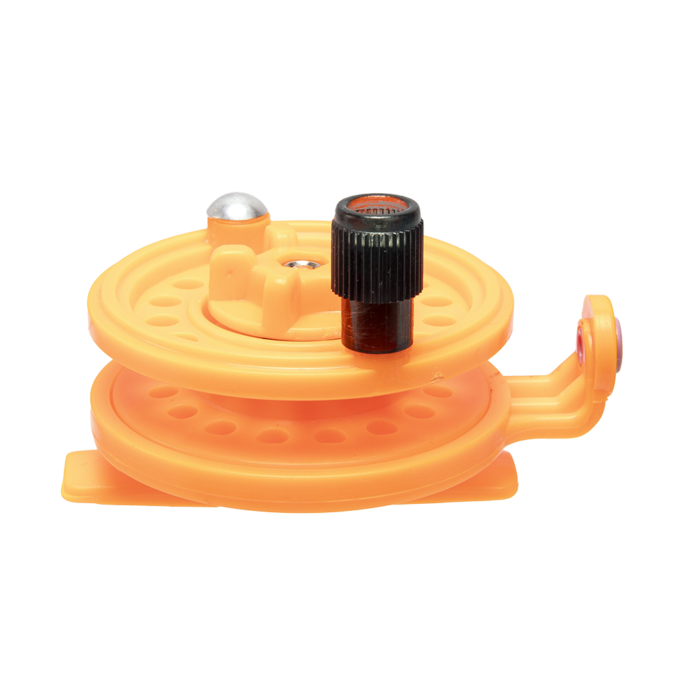 Катушка проводочная Salmo ICE HR 5,8см оранжевая. Фото №3