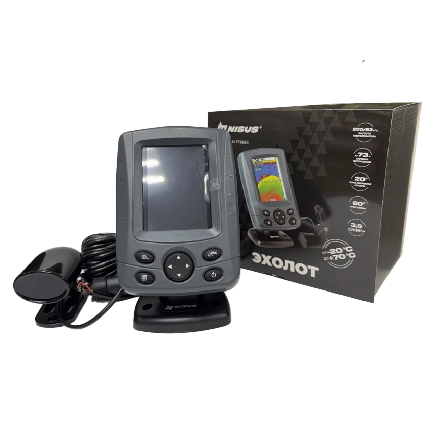 Эхолот Nisus 3,5 Chirp+. Фото №3