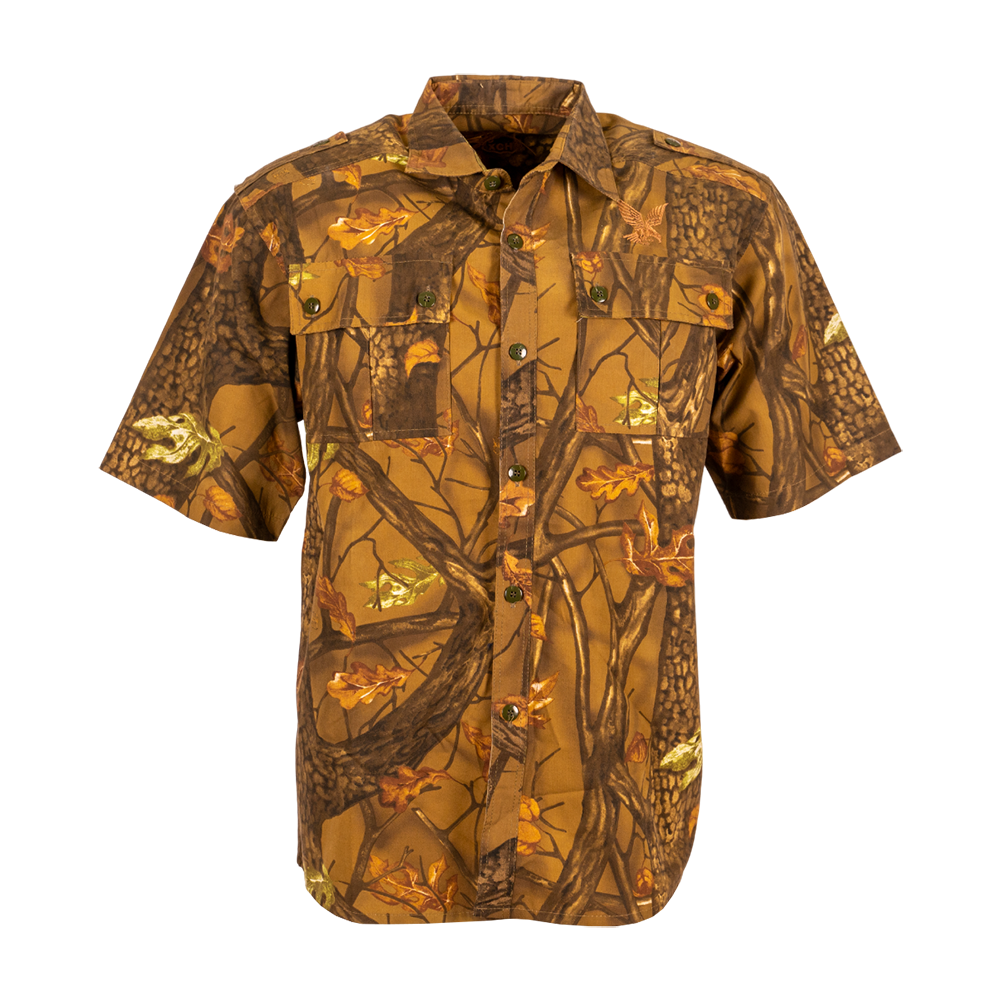 Рубашка, короткий рукав (лес) р. 46/170-176_(ХСН). Фото №1 Рубашка, короткий рукав (лес) р. 46/170-176_(ХСН). Фото №1