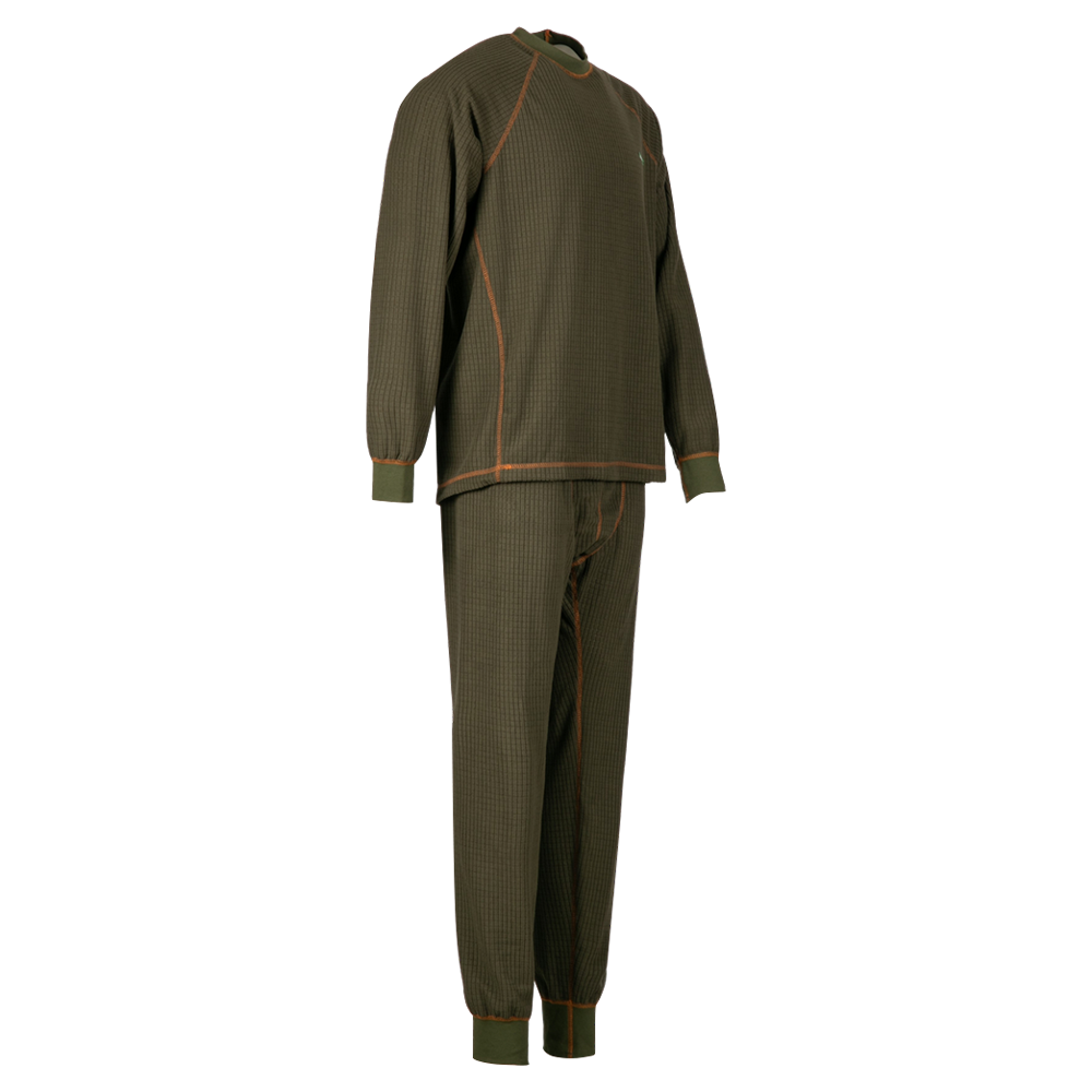 Термобелье Huntsman Thermoline (цвет хаки, флис фактурный). Фото №3