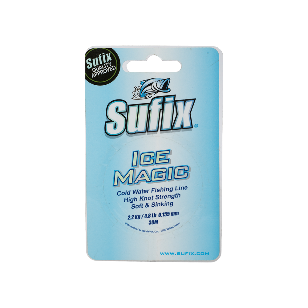 Леска Sufix Ice Magic Clear (блистер) 30м, 0,155мм . Фото №2