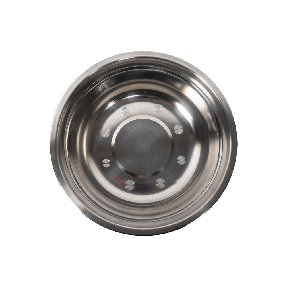 Миска "Следопыт-эконом" металлическая, d - 25 см, 2100 мл/300/. Фото №2