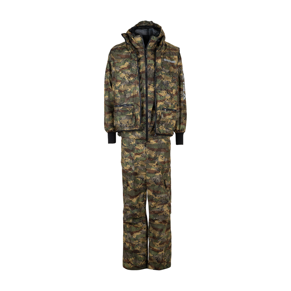 Костюм Huntsman демисезонный Тайга-3 ткань Alova цвет КМФ (581-1) р. 52-54/182-188. Фото №1