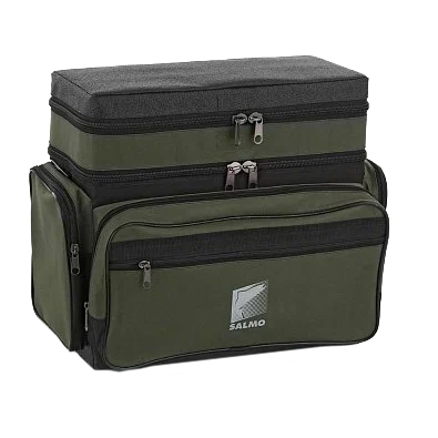 Ящик-рюкзак рыболовный зимний пенопластовый 2-х ярус H-2LUX. Фото №1