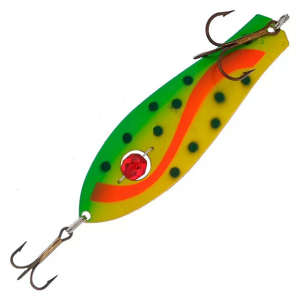 Блесна колеблющаяся Kuusamo Professor 2, 90мм, 18гр, цвет (GR-C) бусинка. Фото №2 Блесна колеблющаяся Kuusamo Professor 2, 90мм, 18гр, цвет (GR-C) бусинка. Фото №2