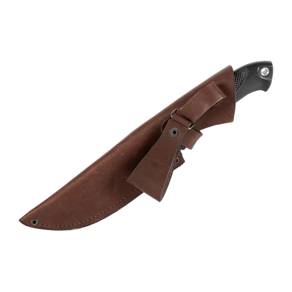 Нож МС Лазутчик, клинок AUS-8, рукоять Elastron. Фото №9 Нож МС Лазутчик, клинок AUS-8, рукоять Elastron. Фото №9