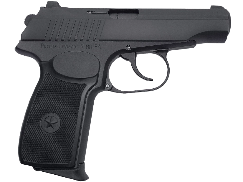 Пистолет ООП PM PRO 9 мм PA. Фото №1