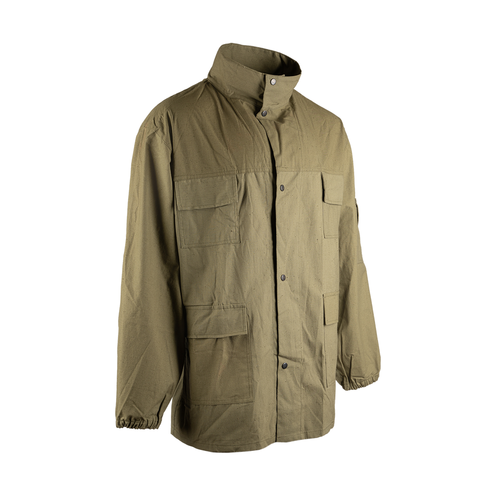 Куртка штормовка без капюшона, олива. Фото №3