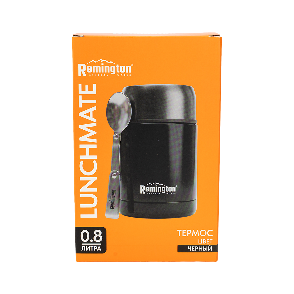Термос Remington LunchMate 800 Black для еды, термочех. лож. 800 мл. Фото №8 Термос Remington LunchMate 800 Black для еды, термочех. лож. 800 мл. Фото №8
