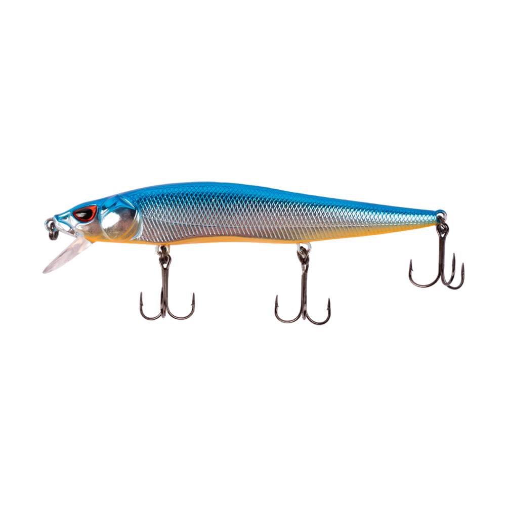 Воблер MADFISH 110мм, 14,6г, заглубление 0,8-1,2м, stint floater (цвет 050). Фото №1