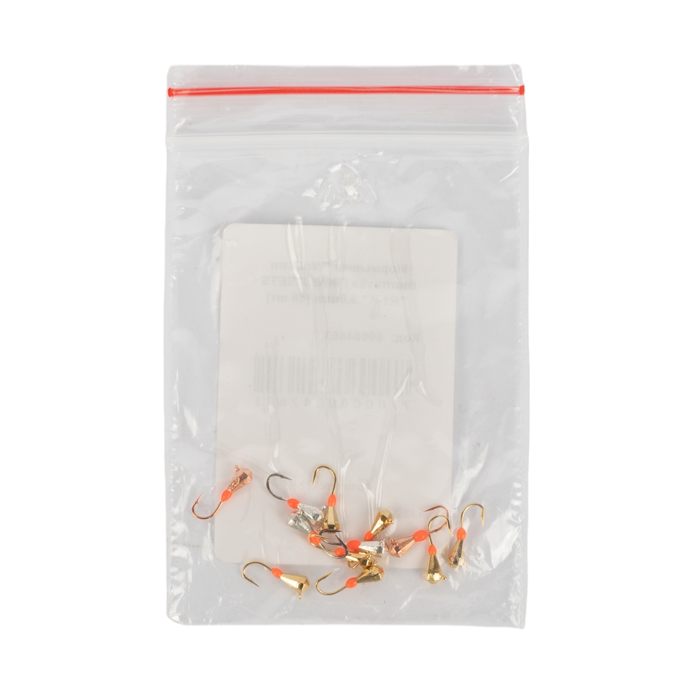 Мормышка "Wolfram mormiska FINNEX SETS "R1-K" 3.0mm (50 шт). Фото №1