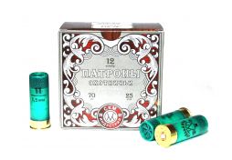 СКМ Патрон охотничий 12/70 б/к №11 28гр. "Русь" (п. Сокол) (в коробке 25 шт.). Фото №2