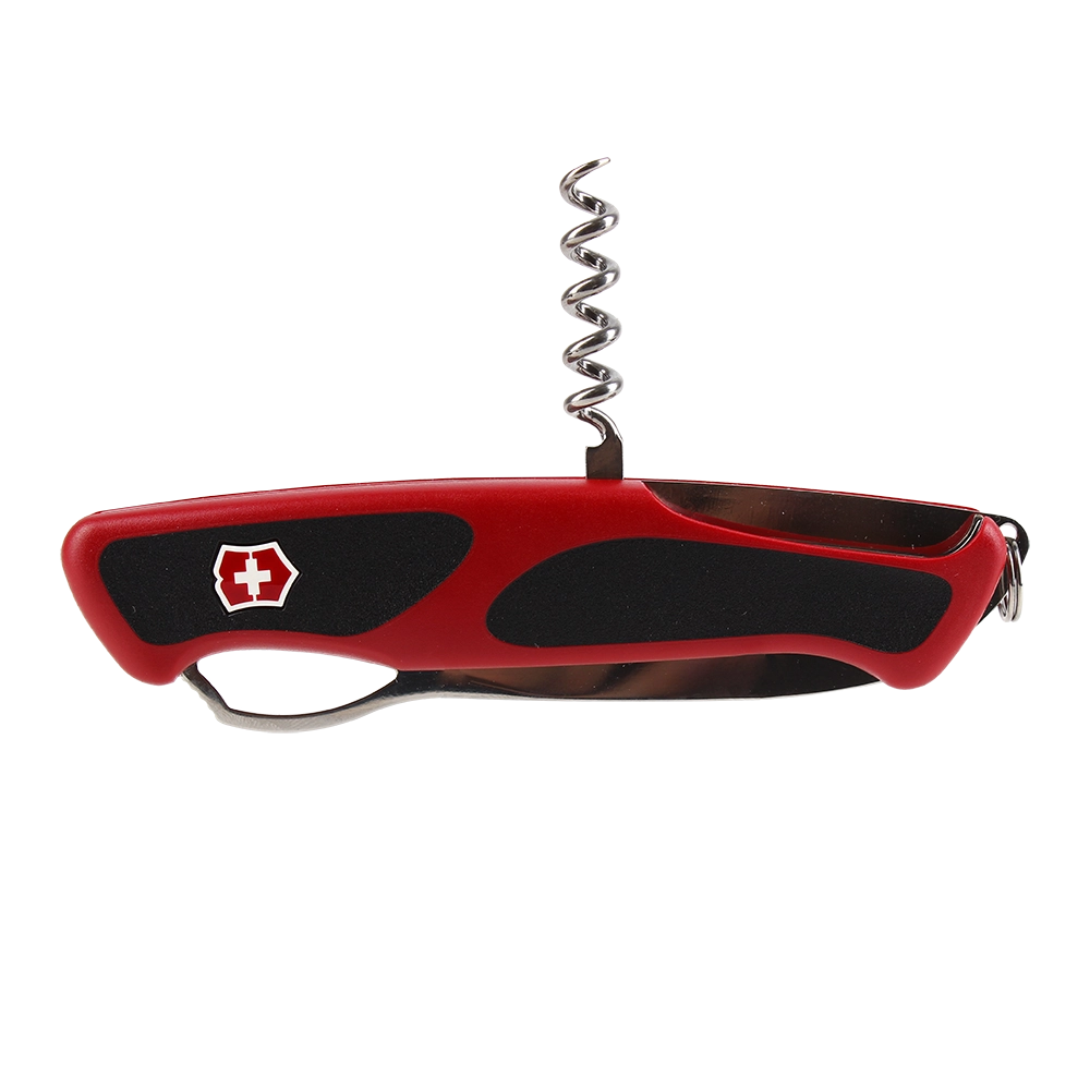 Нож Victorinox Ranger Grip 63, red/black 130mm. Фото №4
