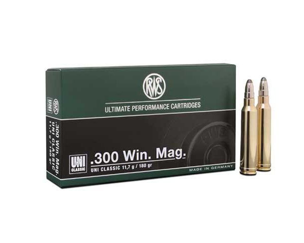 Патрон нарезной RWS калибр 300 WIN Mag UNI Classic 11,7 гр. 180 grn. (в пачке 20 шт.). Фото №4 Патрон нарезной RWS калибр 300 WIN Mag UNI Classic 11,7 гр. 180 grn. (в пачке 20 шт.). Фото №4