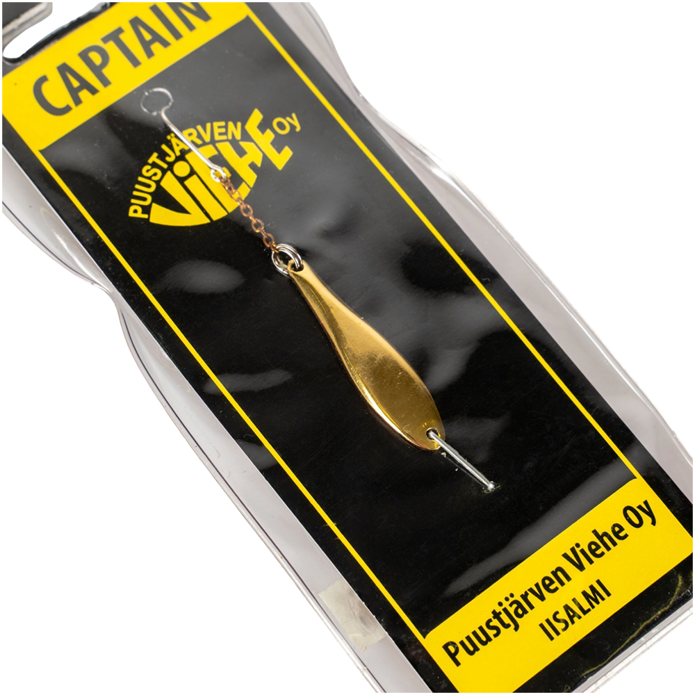Блесна Puustjarven Captain 38мм, 5гр, цвет (Kup/Mes) цепочка-крючок. Фото №3