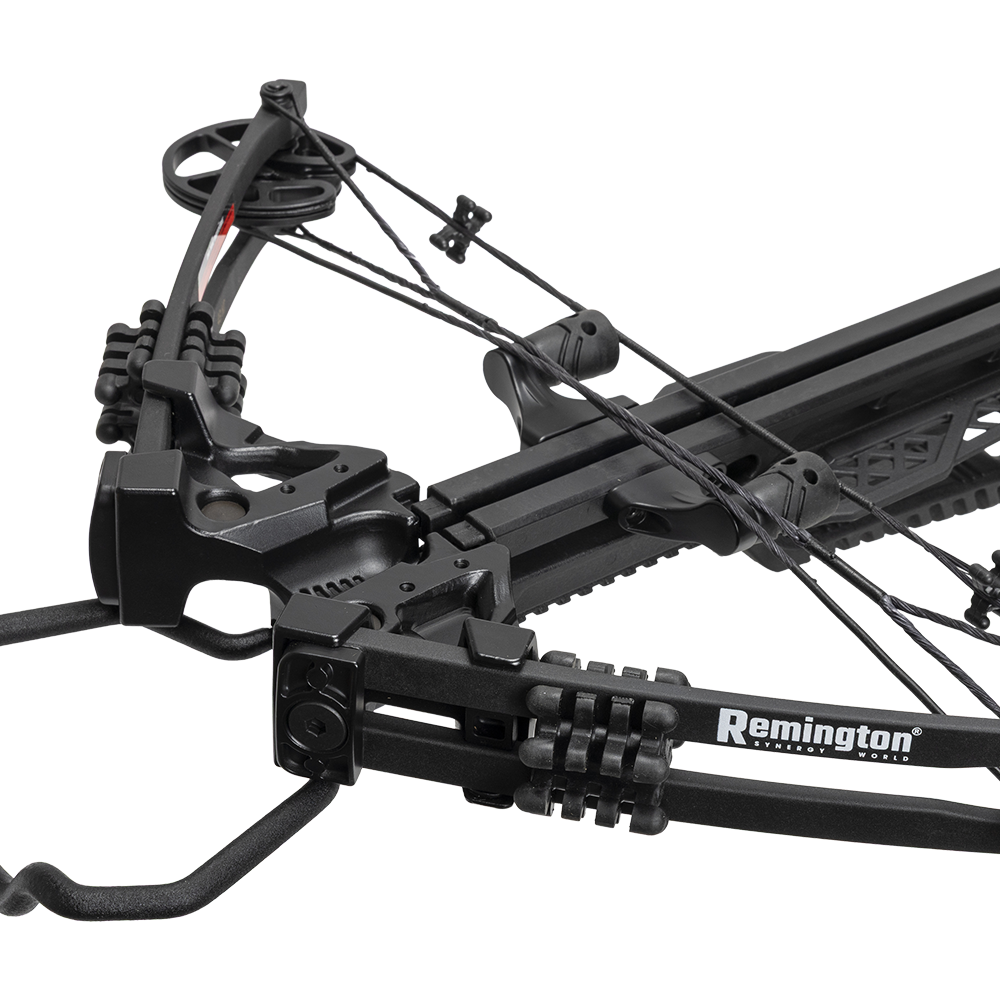 Арбалет блочный Man Kung XB60, блочный, black, кивер, 4 шт. стрелы, прицел, крепеж, воск, натяжитель. Фото №13