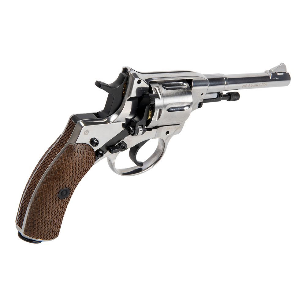 Пистолет пневматический BORNER NGT-B Silver, калибр 4,5 мм/BBs . Фото №2