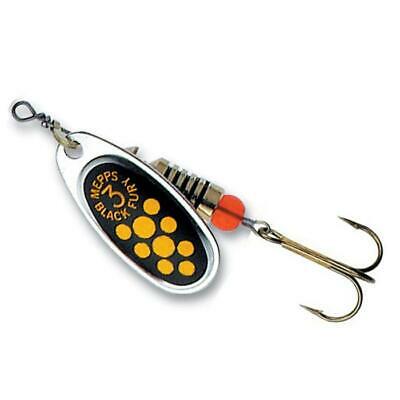 Блесна Mepps Black Fury 2 Silver-Yellow 4,5г. Фото №2