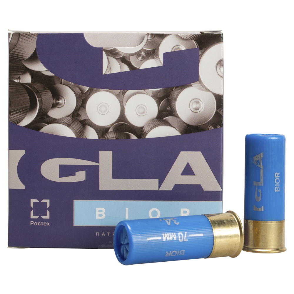 Патрон "Игла-Биор" 12/70 №3 34 гр. (пачка 25шт, короб., 250). Фото №1