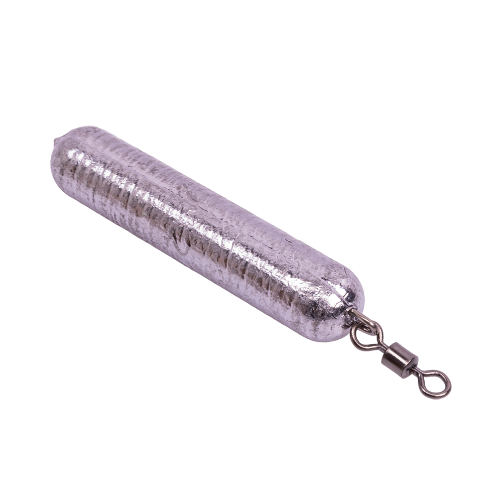 Груз "Карандаш" с ушком и вертлюгом 26гр.. Фото №2 Груз "Карандаш" с ушком и вертлюгом 26гр.. Фото №2