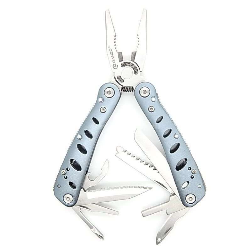 Мультиинструмент Ganzo, G101-H, 22 функции, сталь 440C, серый. Фото №1 Мультиинструмент Ganzo, G101-H, 22 функции, сталь 440C, серый. Фото №1