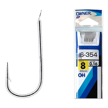 Крючок с поводком OWNER S-354 №16 (10шт.). Фото №2