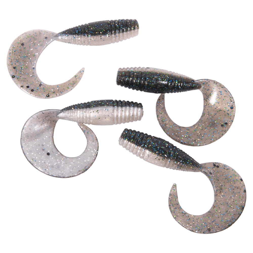 Твистер Lucky John Pro Series J.I.B Tail 2" 50мм, (10шт. упак.) цвет T39. Фото №1