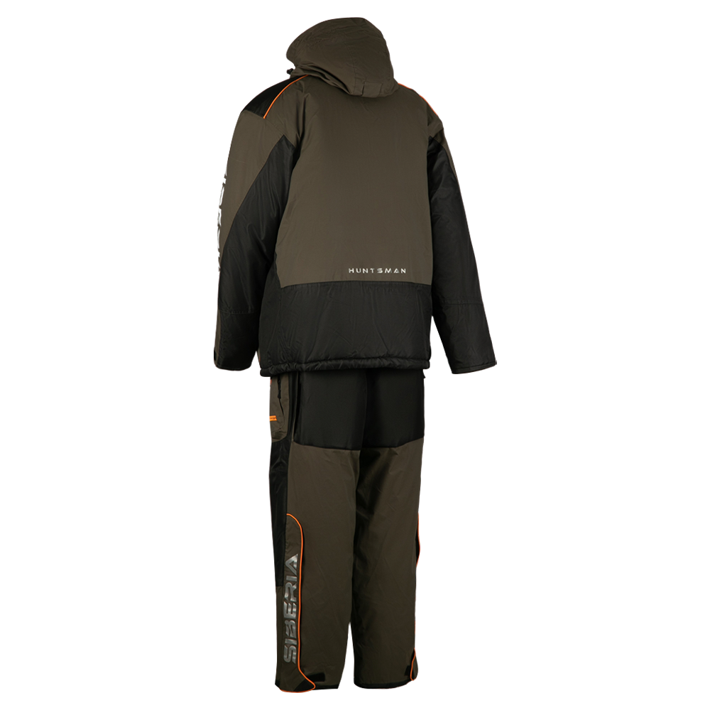 Костюм Huntsman Siberia цвет Хаки/Черный ткань Breathable. Фото №4