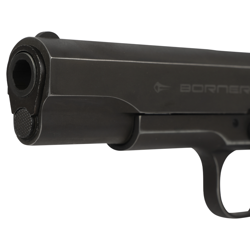 Пистолет пневматический BORNER 1911 Blowback калибр 4,5 мм/Bbs. Фото №2 Пистолет пневматический BORNER 1911 Blowback калибр 4,5 мм/Bbs. Фото №2