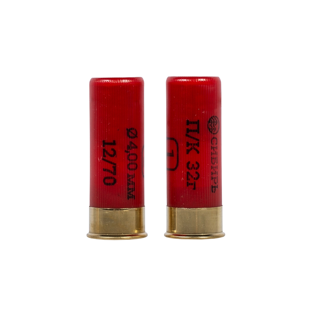 Патрон СИБИРЬ 12/70 охотничий дробовой 32г №1 (в пачке 25 шт) (в коробке 250шт). Фото №4