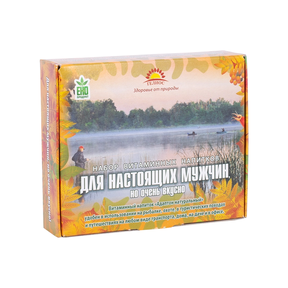 Набор витаминных напитков ГЕЛИОС "Для настоящих мужчин" (4 пакетика). Фото №3