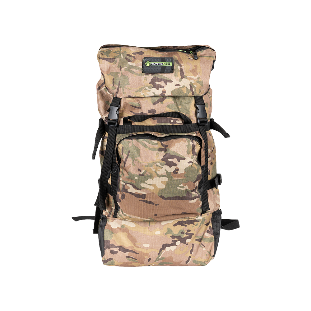 Рюкзак Huntsman Кодар ткань Оксфорд/Рип-Стоп PVC цвет Мультикам (Объем 40 л). Фото №1