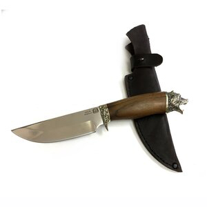 Нож "Следопыт" кованая сталь 95х18 венге, литье (ИП Семина). Фото №1