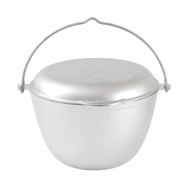 Казан походный 5 литров с крышкой-сковородкой. Фото №1