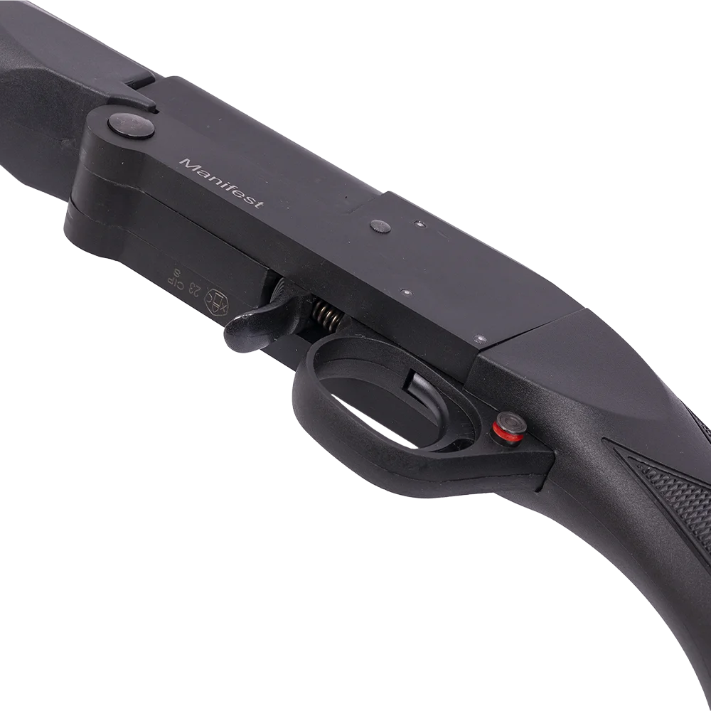 Ружье Altobelli Manifest Single Barrel Black, калибр 12/76, L=710 (пластик, переломное, вентилируемая планка, набор чоков). Фото №7