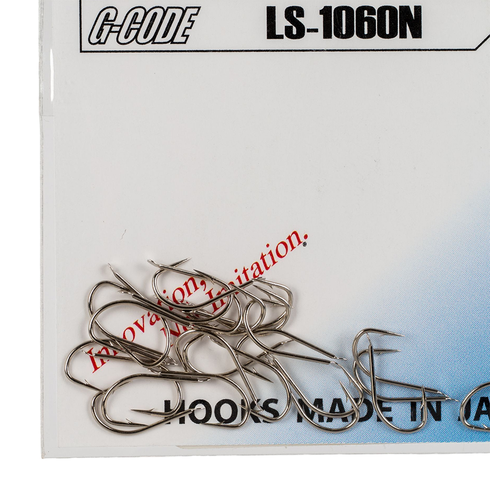 Крючок Gamakatsu Hook LS-1060N Nickel №12. Фото №2