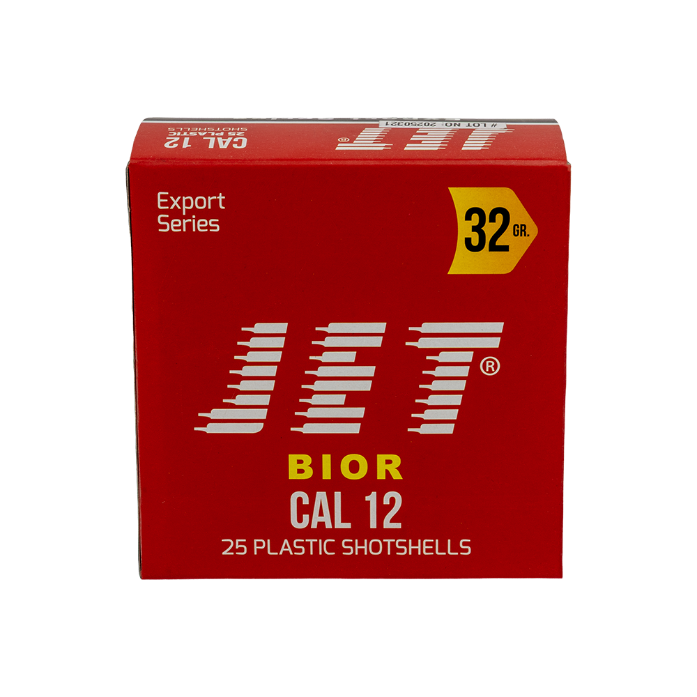 Патрон JET 12/70 Bior № 4 32гр (пач.25шт/короб.250шт). Фото №1