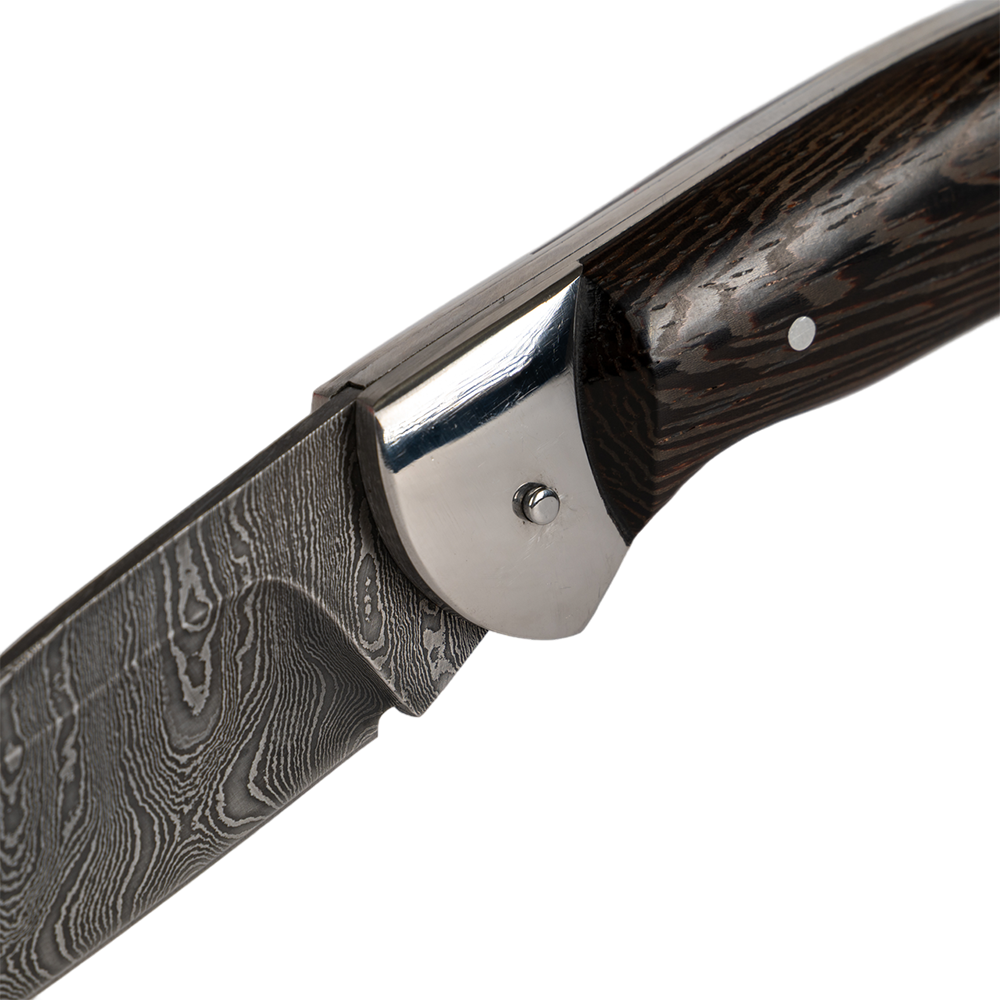 Нож складной МС Клык, клинок дамаск. Фото №7