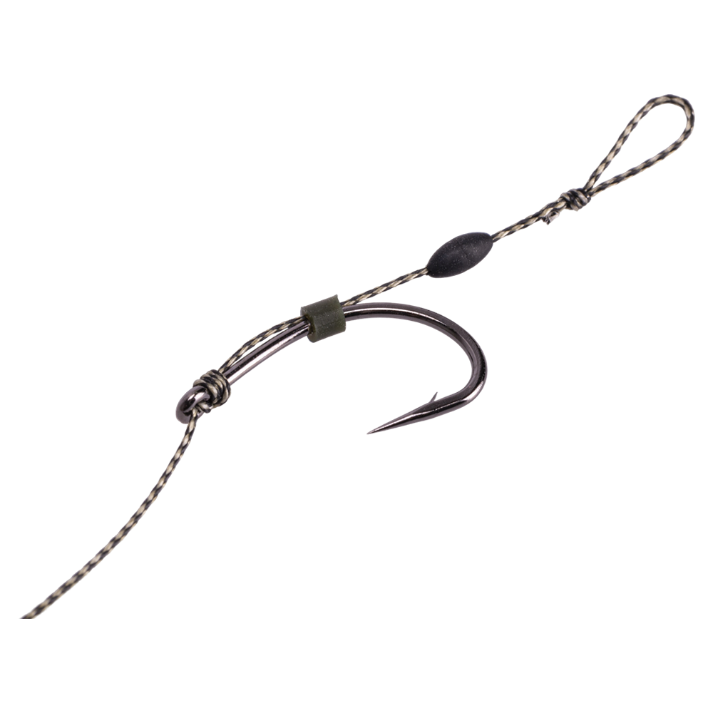 Поводок волосяная оснастка «Метод» 10см 25lb (12кг) с адаптором, крючок Hayabusa P-1 № 8, уп.2шт (бойл 10,14. Фото №2 Поводок волосяная оснастка «Метод» 10см 25lb (12кг) с адаптором, крючок Hayabusa P-1 № 8, уп.2шт (бойл 10,14. Фото №2