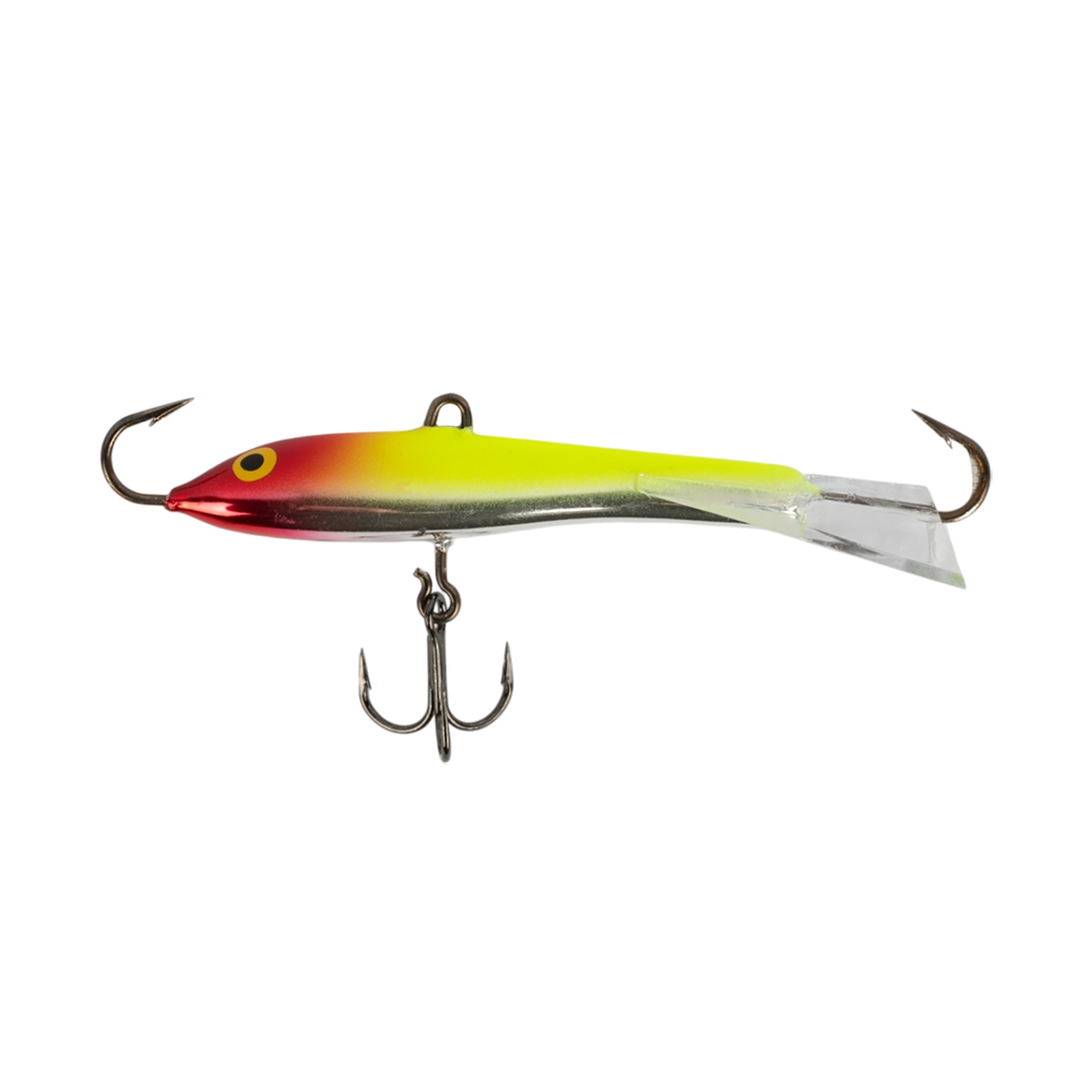 Балансир Rapala Jigging Rap 70мм, 18гр, цвет (CLN) с тройником. Фото №2