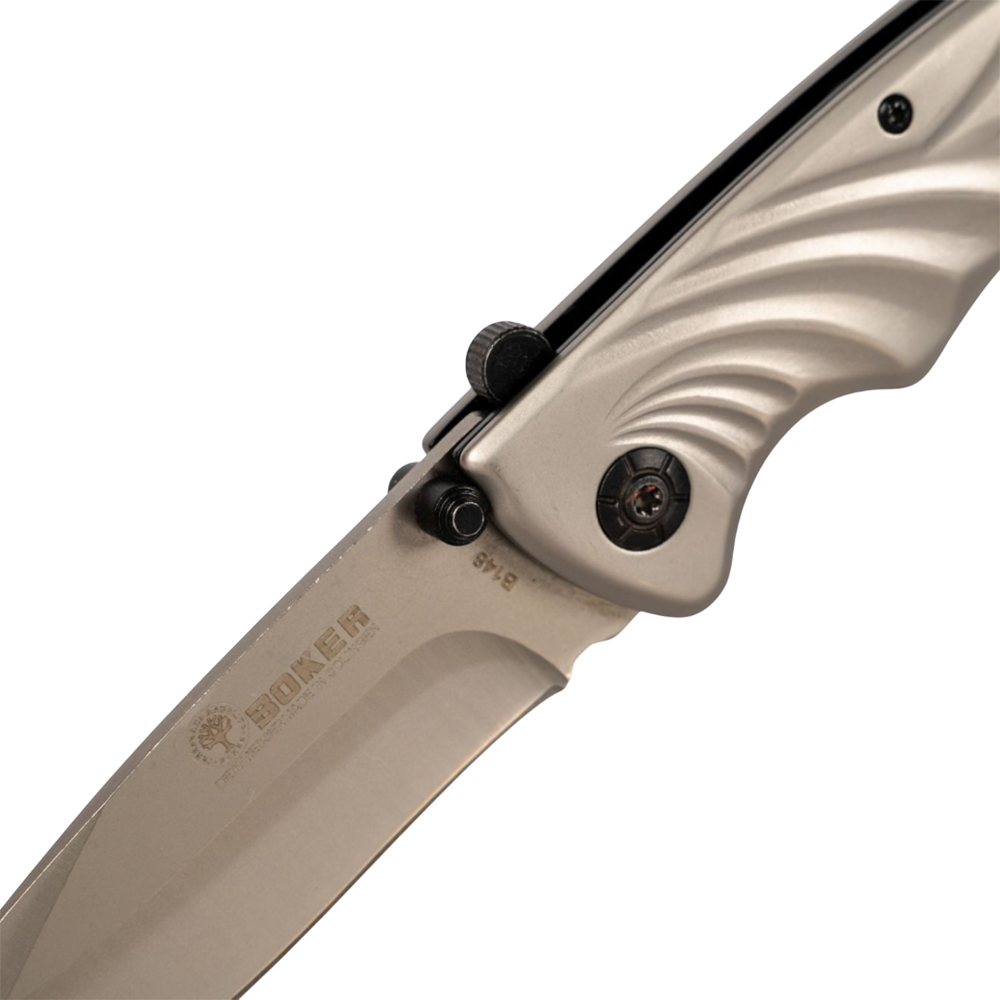 Нож 313 (серый/кмф). Фото №7