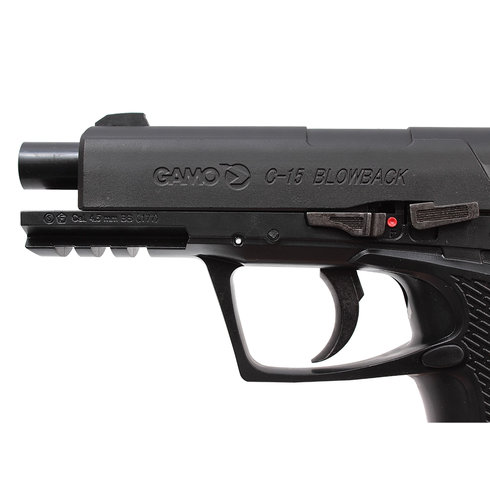 Пистолет пневматический GAMO C-15 (blowback), калибр 4,5 мм. Фото №4 Пистолет пневматический GAMO C-15 (blowback), калибр 4,5 мм. Фото №4