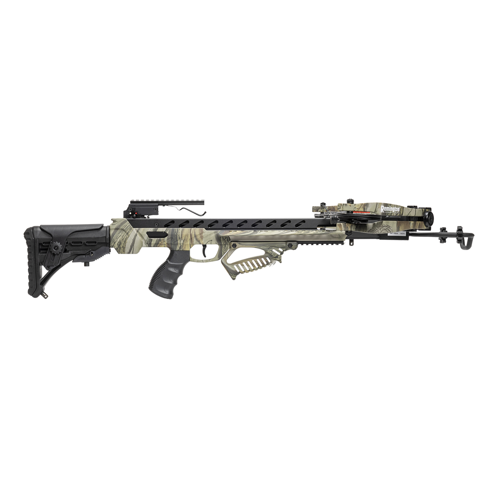 Арбалет блочный Mun Kung - MK XB56 (камуфляж, 4 стрелы, воск, прицел 4х32, ремень, кивер, натяжитель. Фото №1