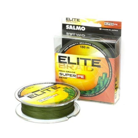 Леска плетёная Salmo ELITE BRAID Green 091/011. Фото №1