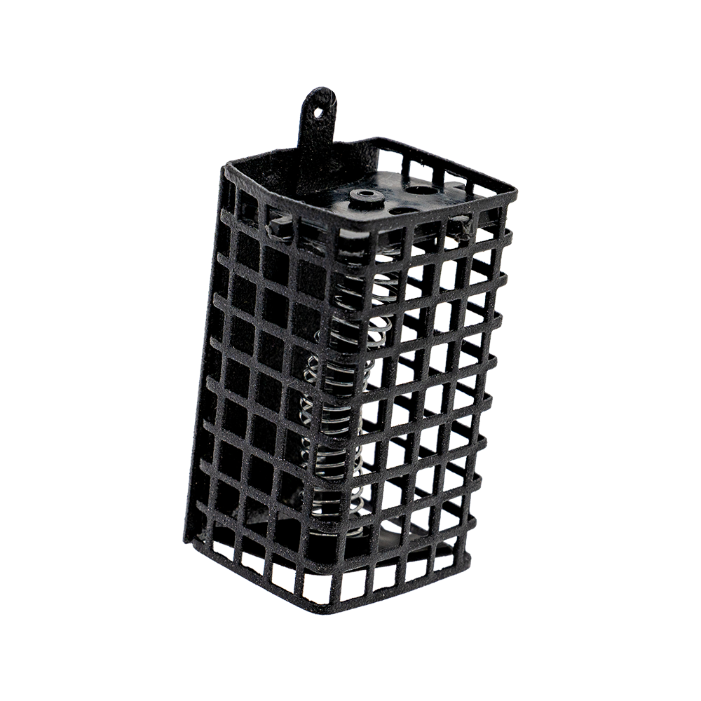 КОРМУШКА фидерная прямоугольная с поршнем 40гр  (уп/10шт). Фото №4