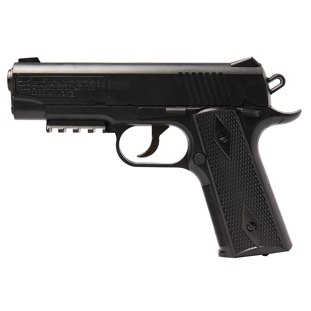 Пистолет пневматический Crosman 1911BB калибр 4,5мм. Фото №3